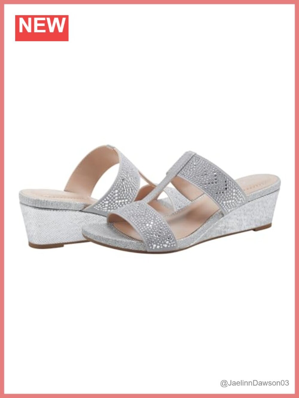 Womens Wedge Sandals Slingback Slip-On PU Lace
